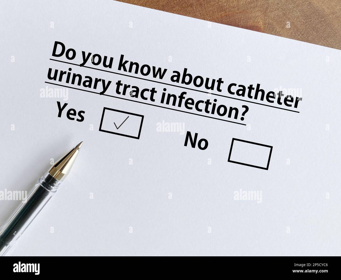 Catheter urinary tract infection hires stock photography and images