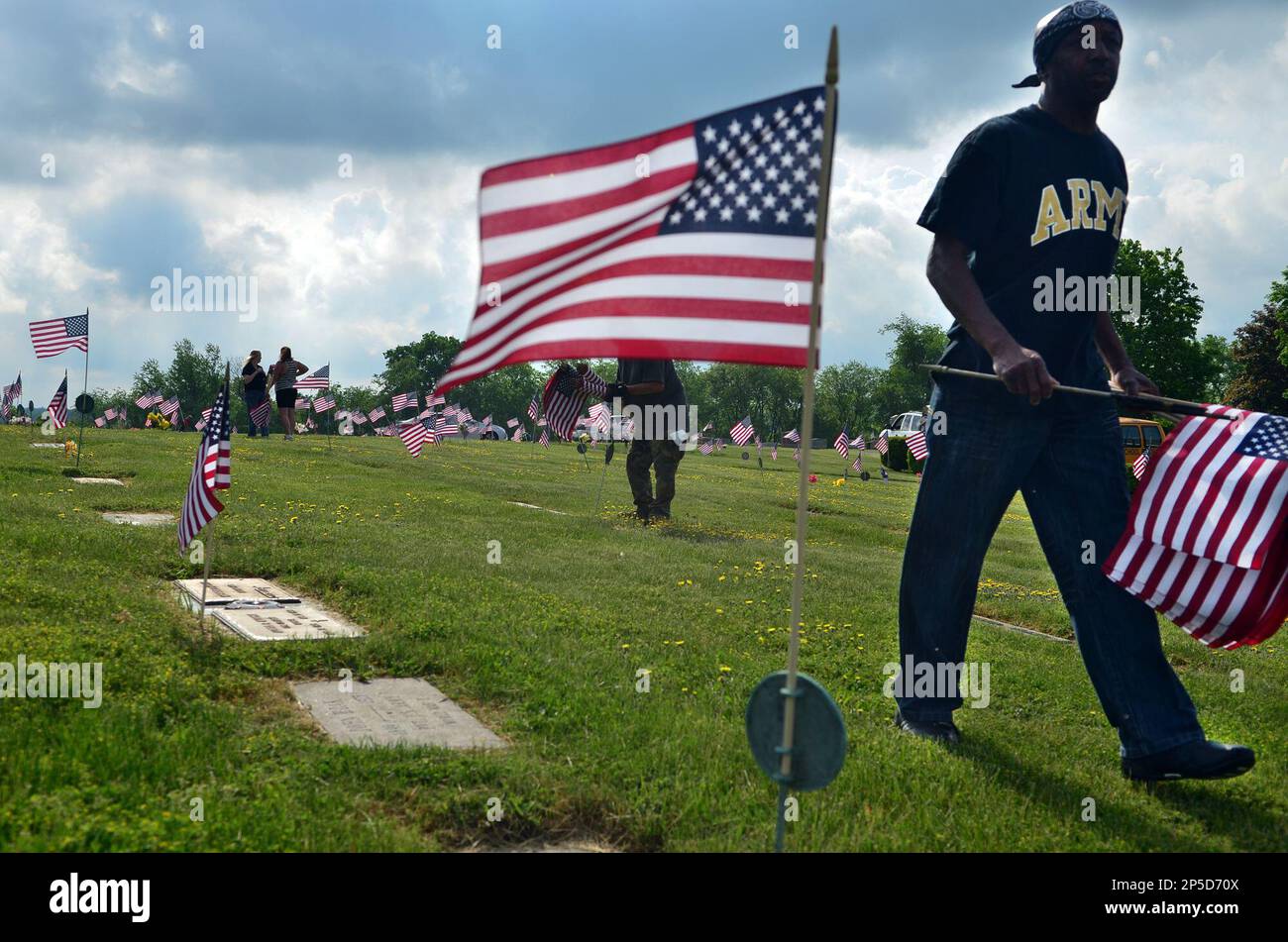 Veterans from Beaver Falls American Legion Post 261 and other