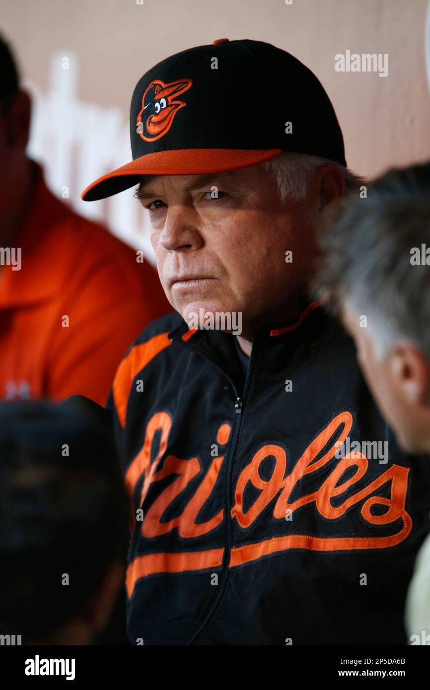 Baltimore Orioles Manager Buck Showalter 26 before a game against the