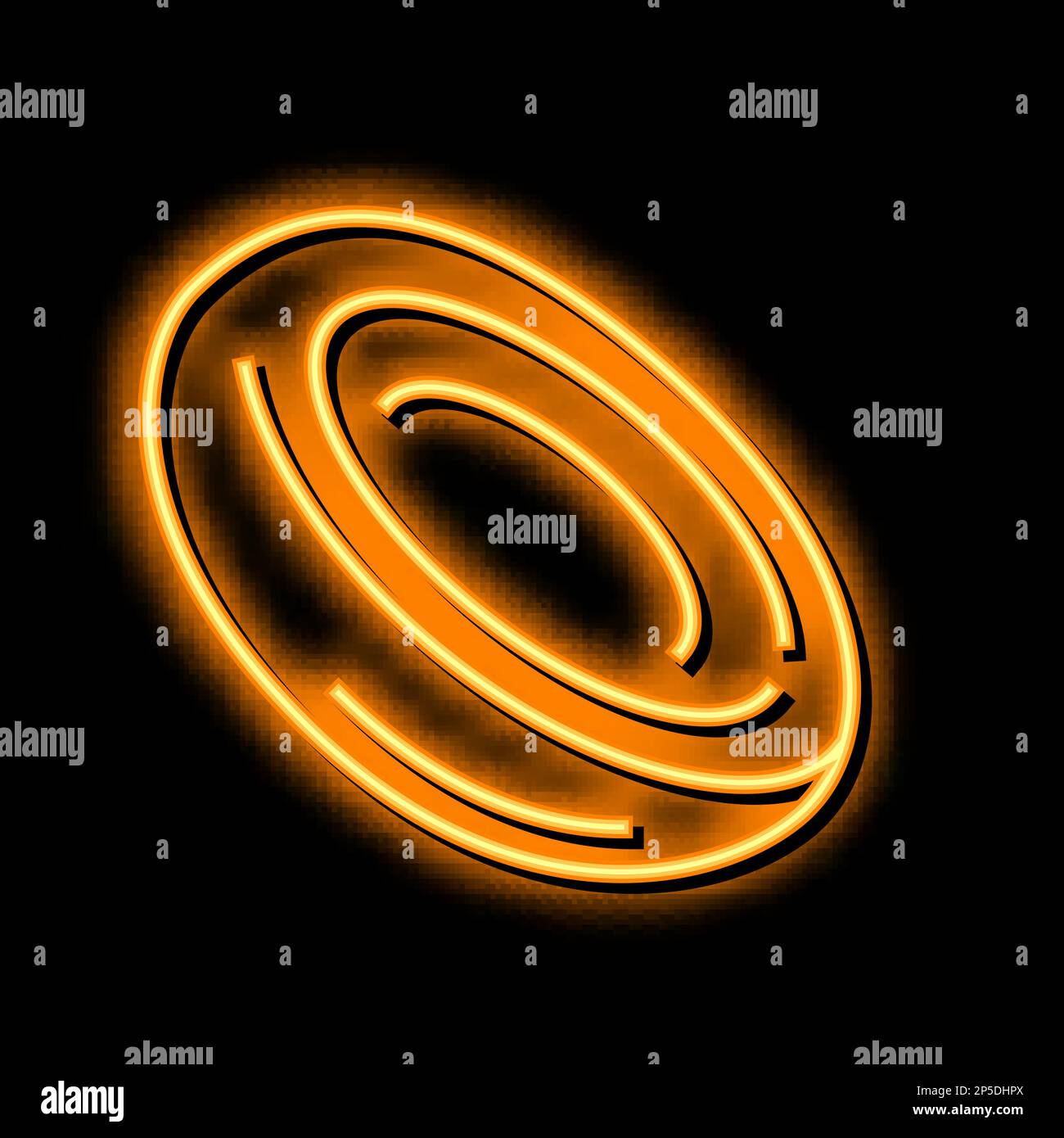 cell blood neon glow icon illustration Stock Vector Image & Art - Alamy