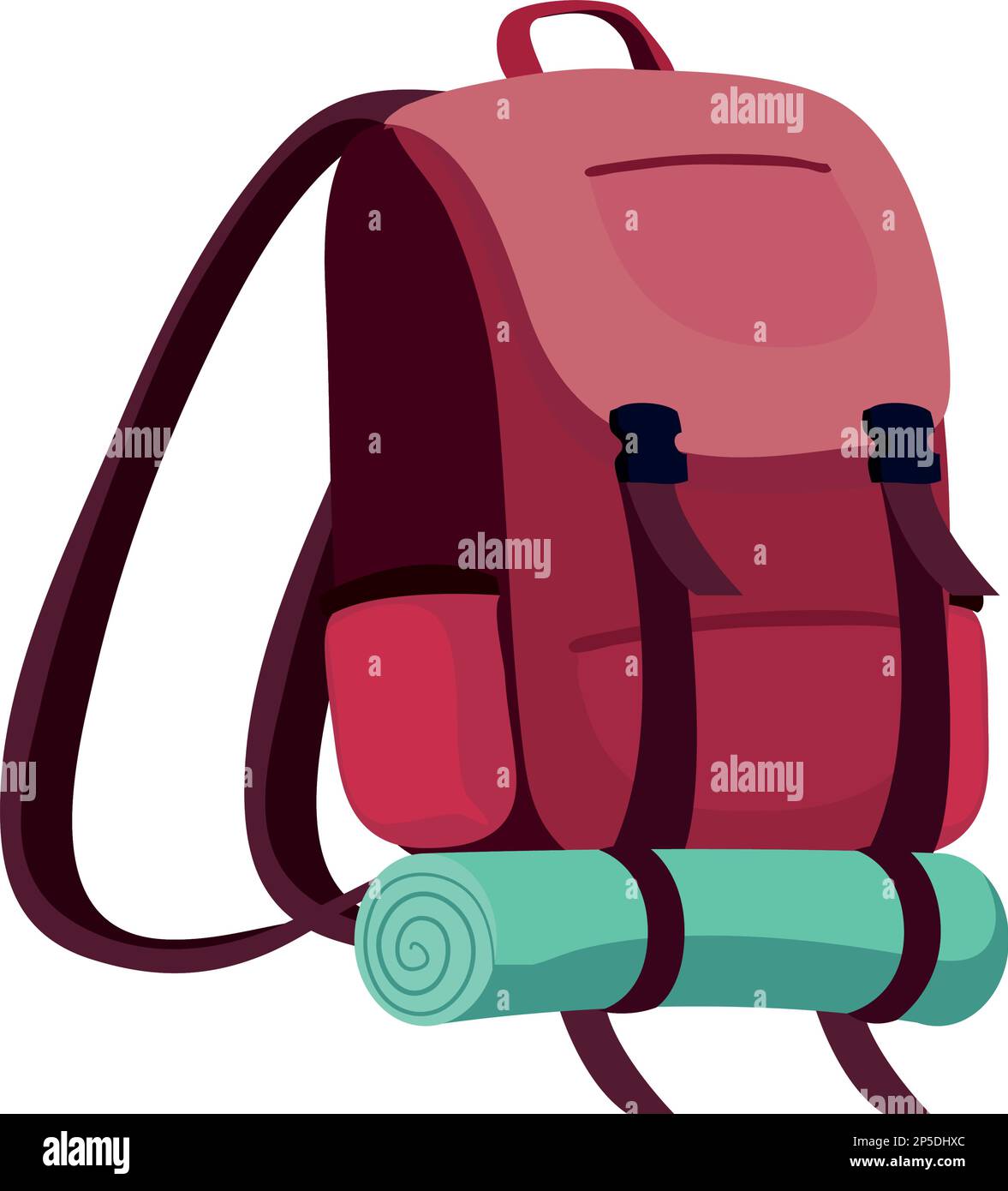 camping backpack design Stock Vector Image & Art Alamy