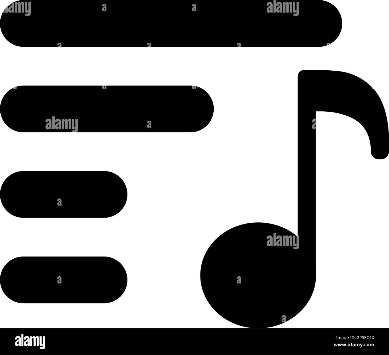 music-playlist-silhouette-icon-editable-vector-stock-vector-image