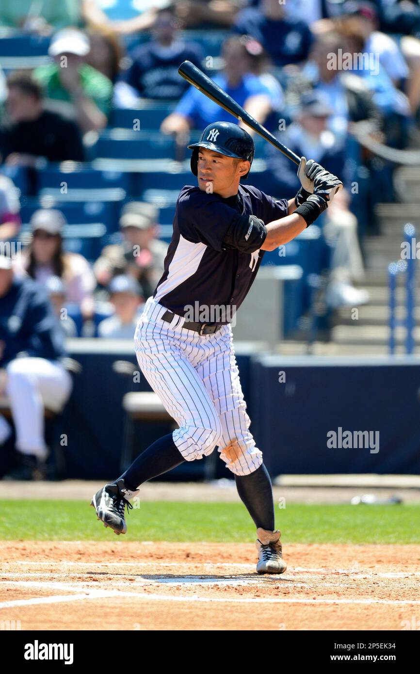 Ichiro Rookie Spring Training New York Yankees outfielder Ichiro Suzuki #31 during a Spring Training ...
