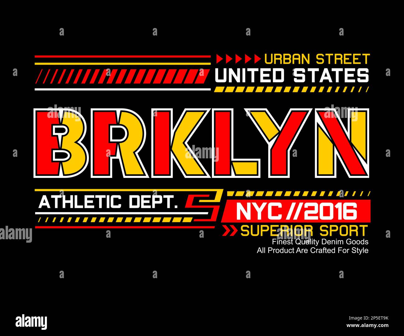 Brklyn nyc, design graphic for print on t shirts, labels, posters, and