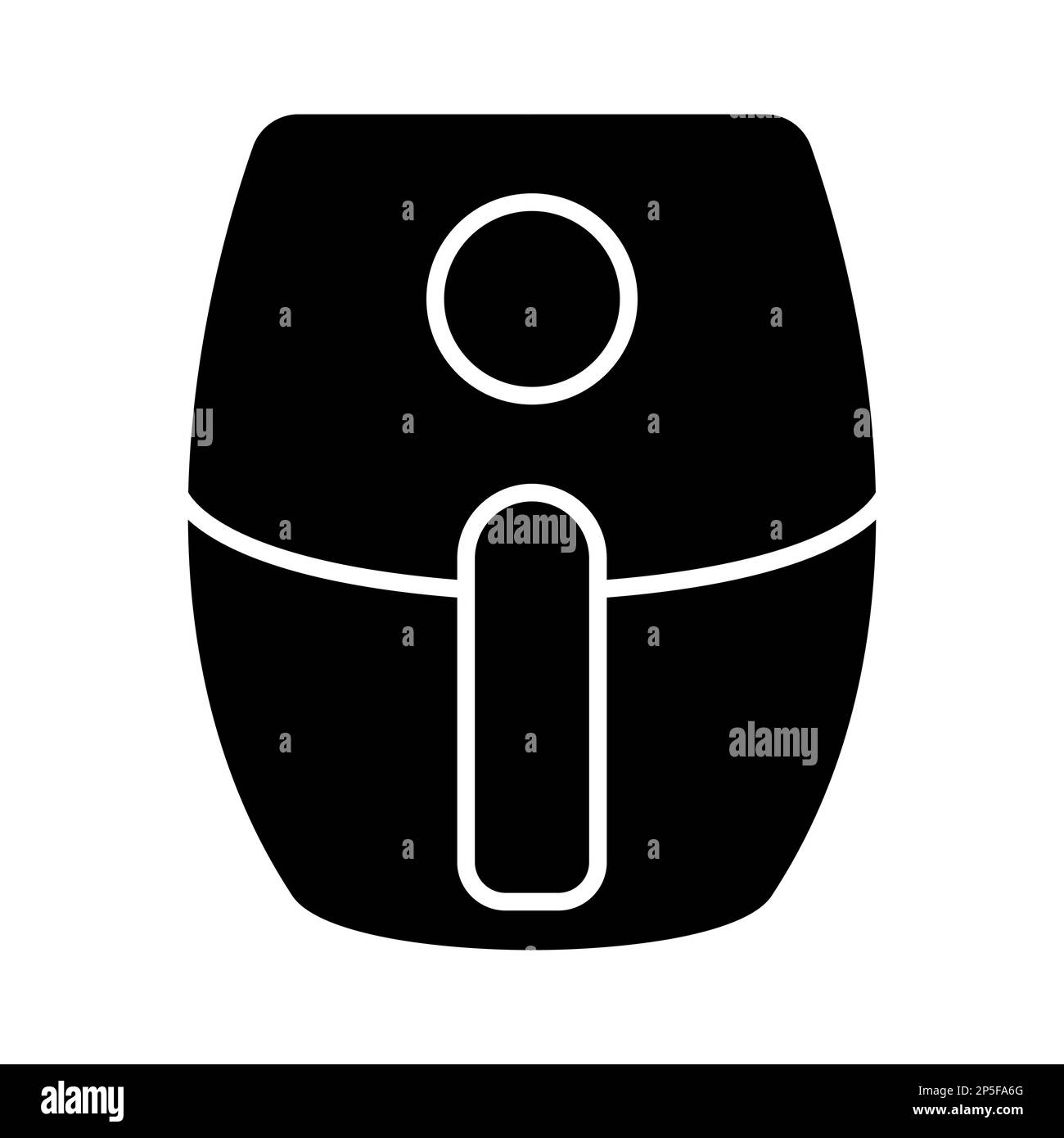 cooking air fryer appliance icon vector for graphic design, logo