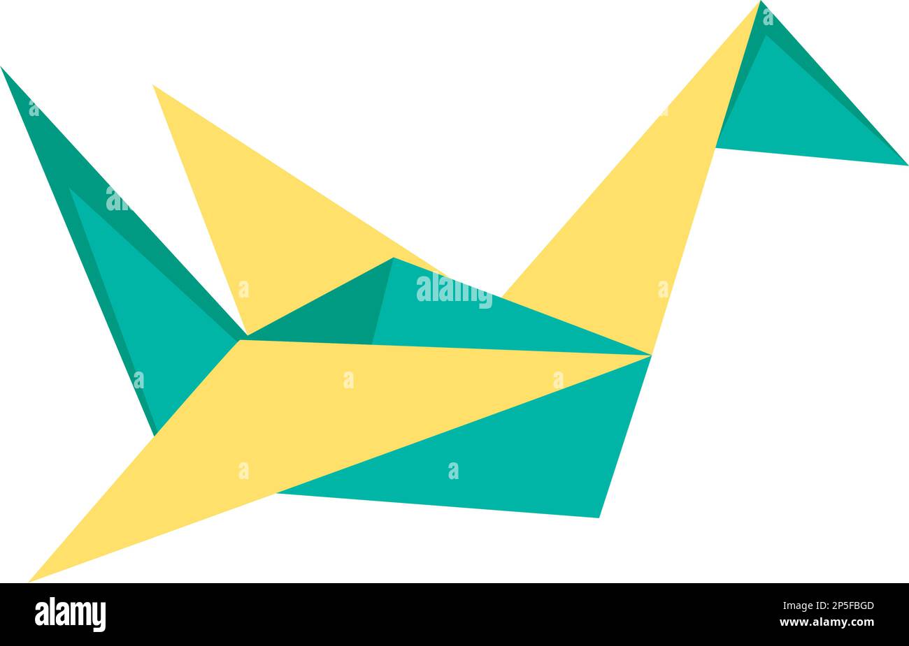 origami crane japanese art Stock Vector Image & Art - Alamy