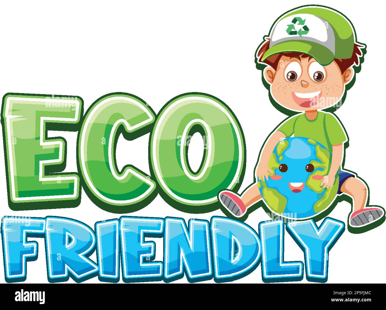 Eco friendly logo banner vector illustration Stock Vector Image & Art ...