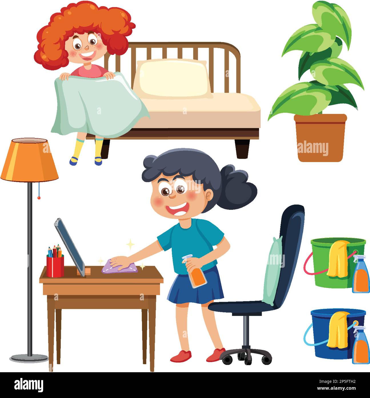 cartoon-doing-chores