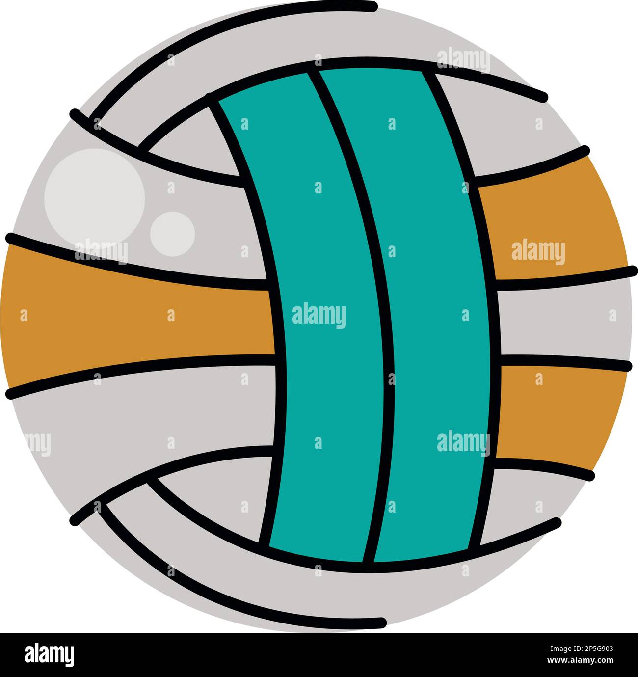 volleyball sport ball Stock Vector Image & Art Alamy