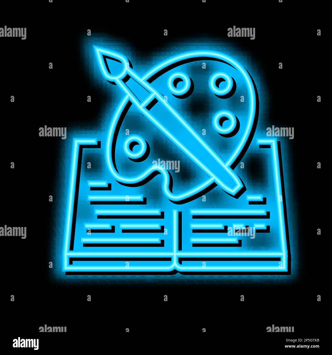 art history neon glow icon illustration Stock Vector Image & Art - Alamy