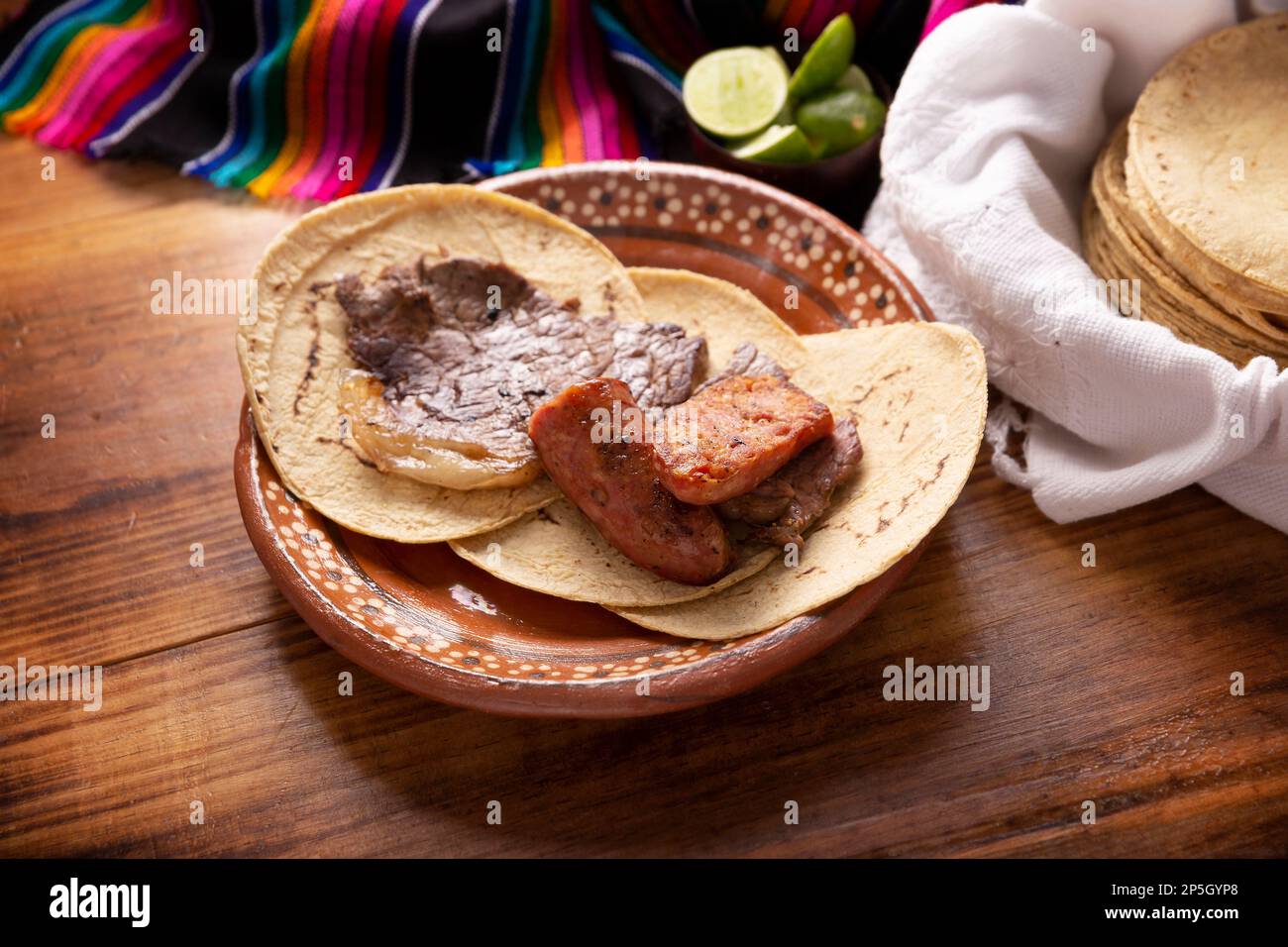 Carne Asada. (roast meat) very popular dish in northern Mexico, also