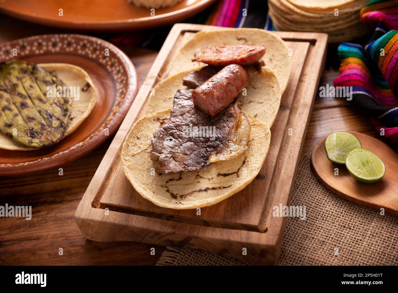 Carne Asada. (roast meat) very popular dish in northern Mexico, also