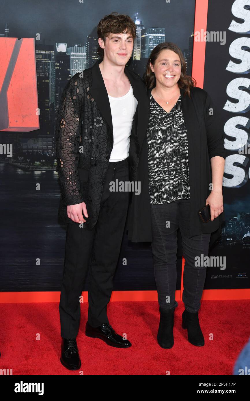 Jack Champion and mother Stock Photo Alamy