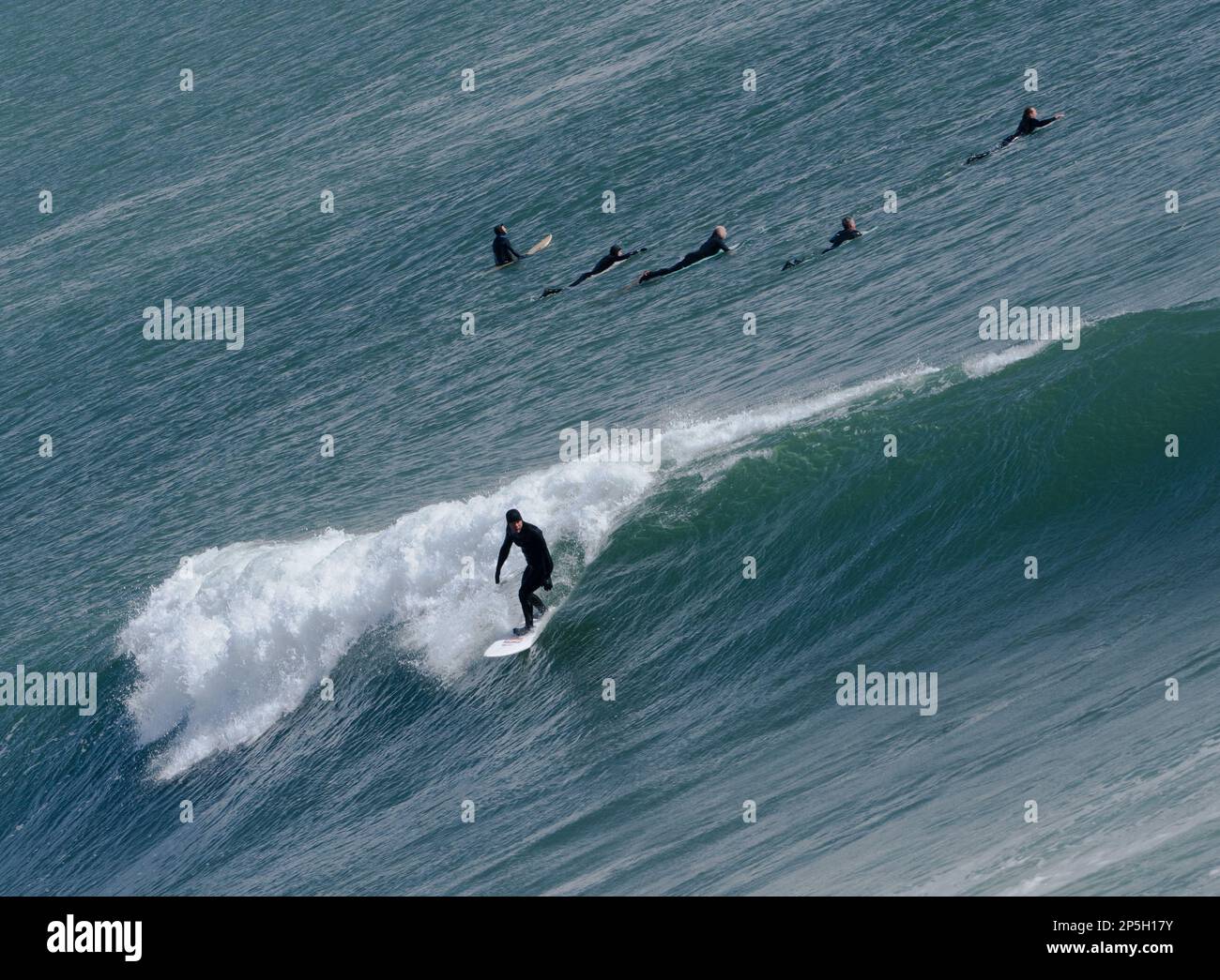 Surfing Santa Cruz in California, Ocean, Sea Stock Photo Alamy