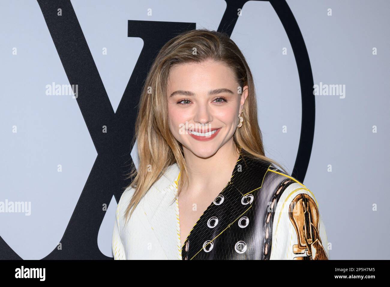 21metgala on X: Chloe Grace Moretz attends the Louis Vuitton Womenswear  Fall Winter 2023-2024 show.  / X