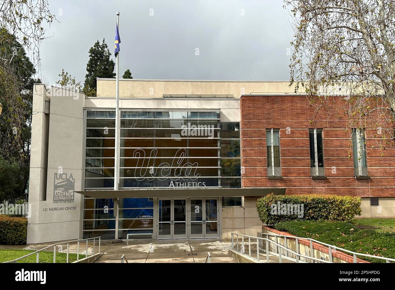 The UCLA athletic department offices and Hall of Fame at the J.D
