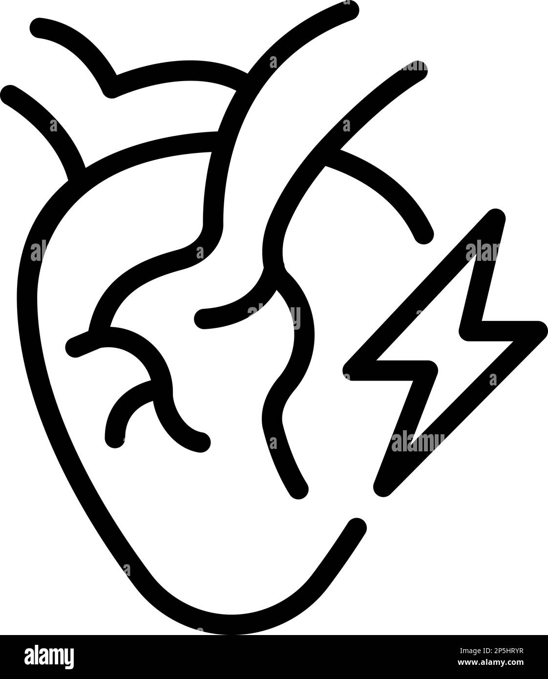 heart-disease-icon-outline-vector-cardiac-surgery-clinic-care-stock