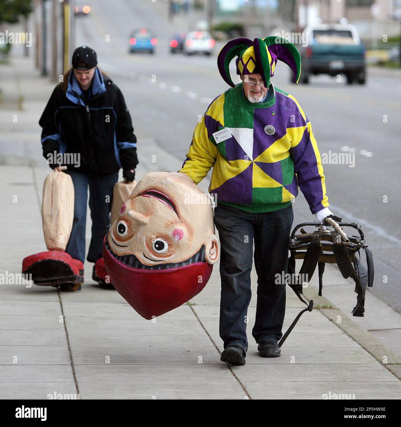 Stan Hess the curator at the Aurora Puppet Museum in