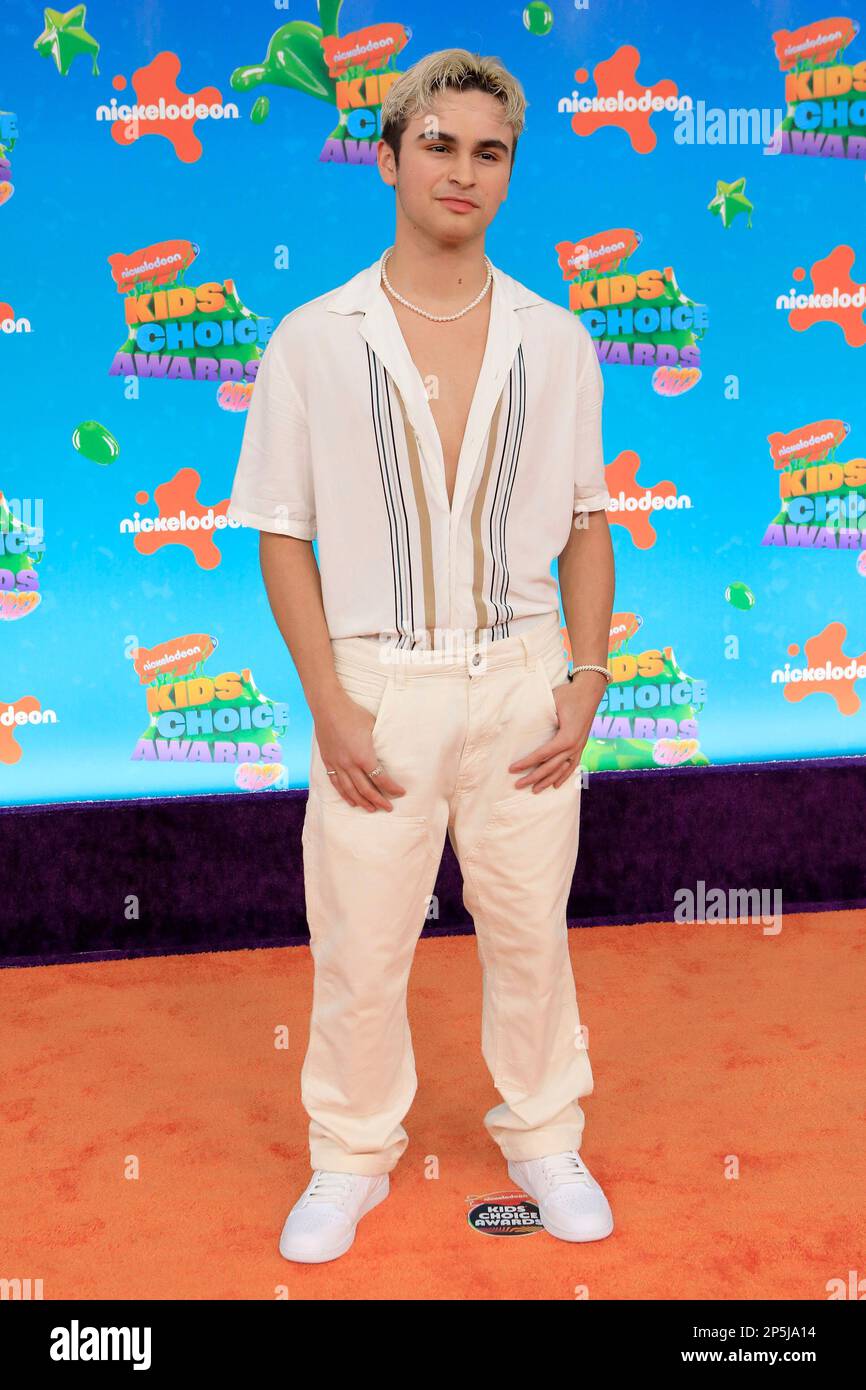 LOS ANGELES MAR 4 Chance Hurstfield at the Kids Choice