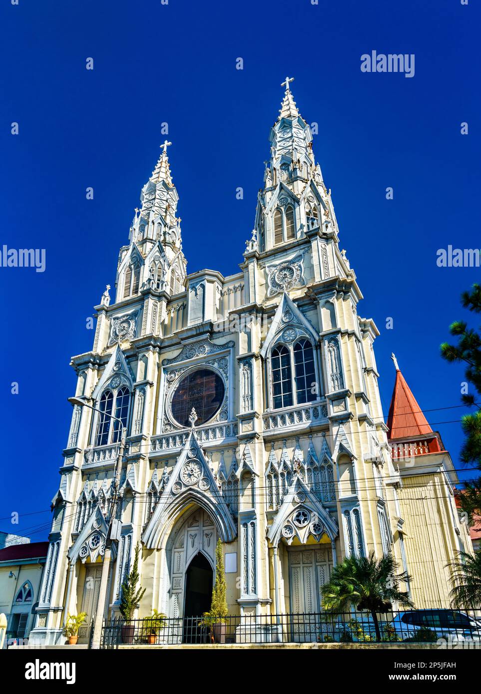 Sacred Heart Basilica in San Salvador, the capital of El Salvador Stock 