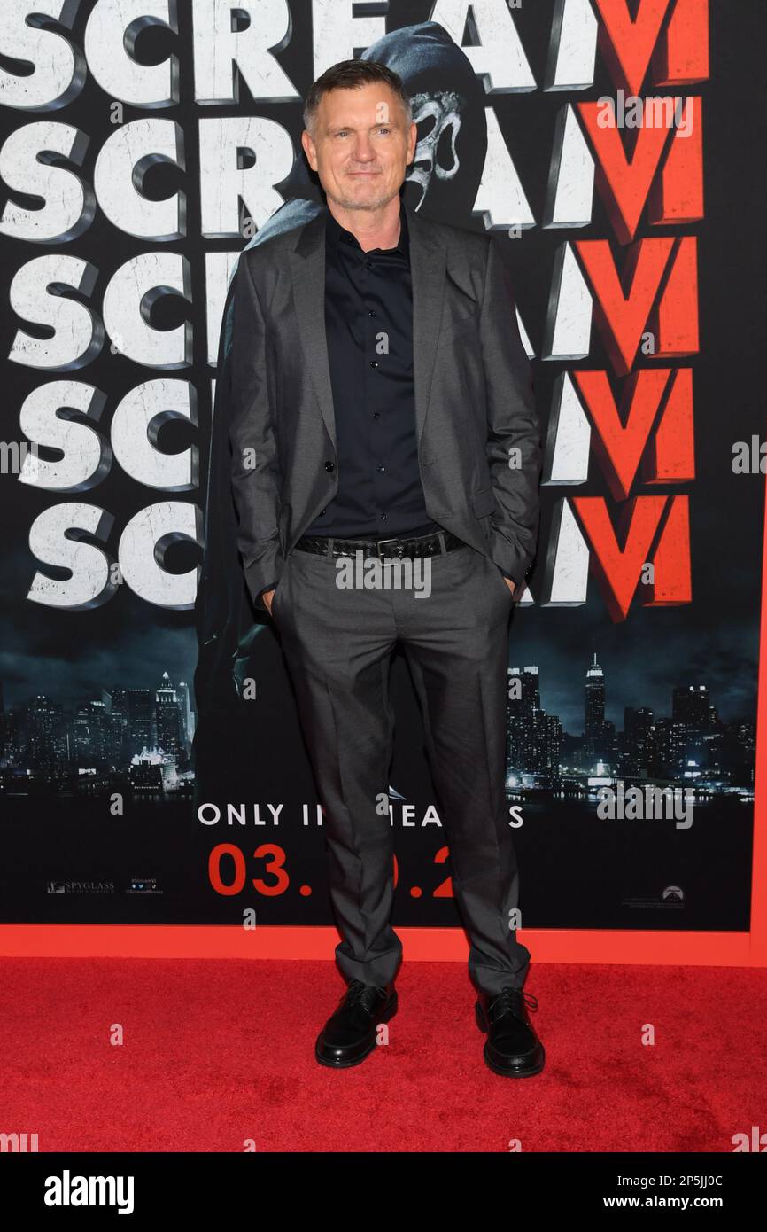 New York, NY on March 6, 2023. Kevin Williamson attends the Scream VI