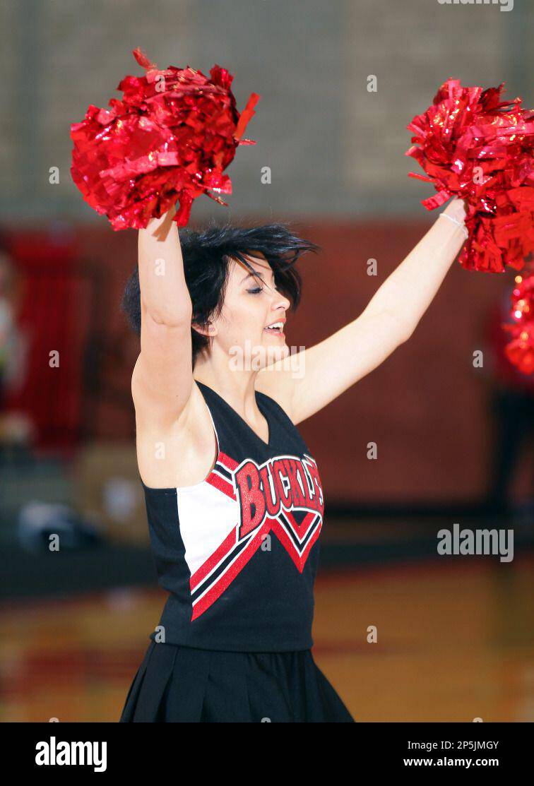 March 2, 2013: 14-year-old daughter of Michael Jackson, Paris Jackson  cheerleader for Sherman Oaks (Ca.) Buckley School's boys basketball team.  Buckley captured its first CIF Southern Section title in school history  Saturday