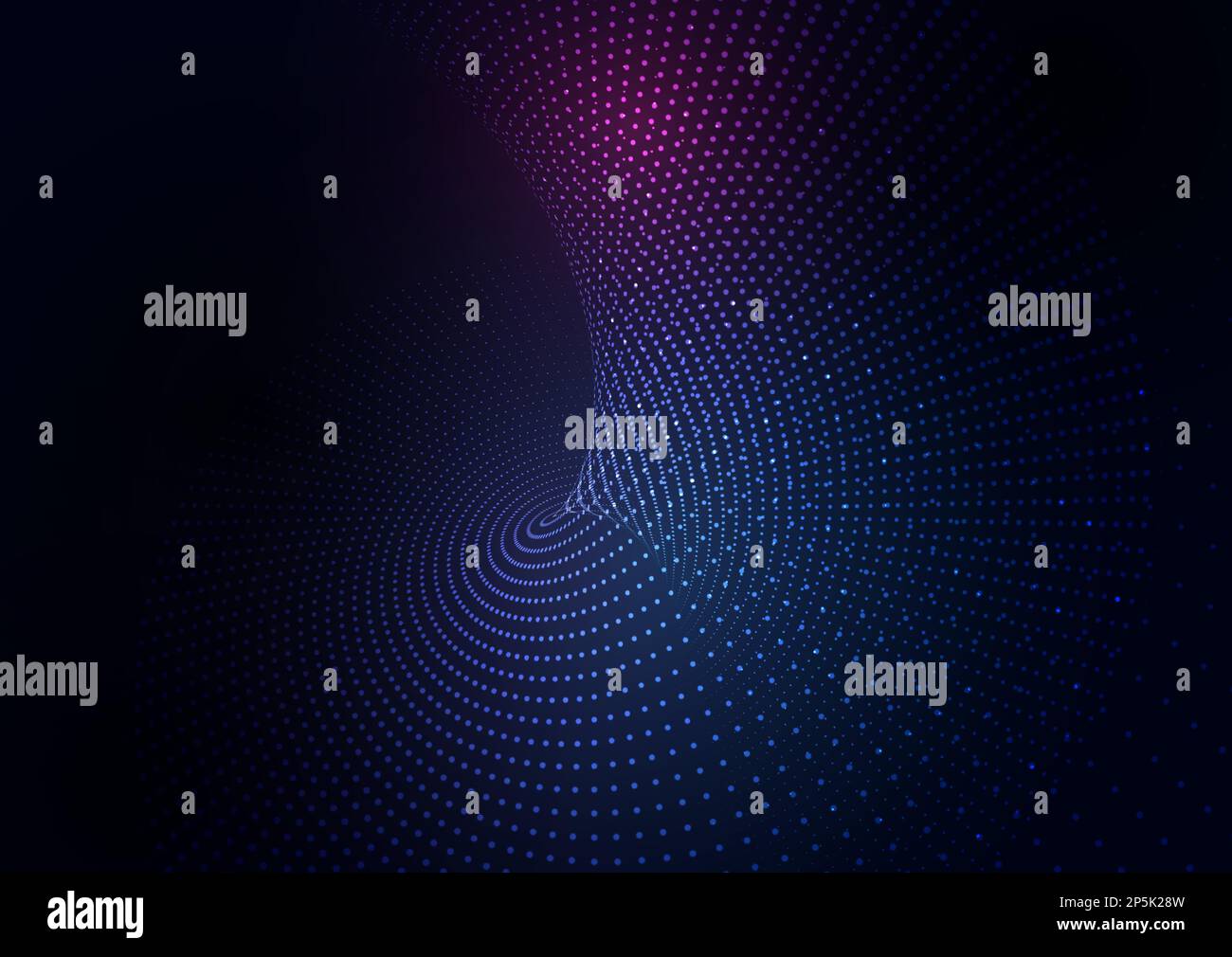 Abstract background with a techno particle design Stock Vector Image ...