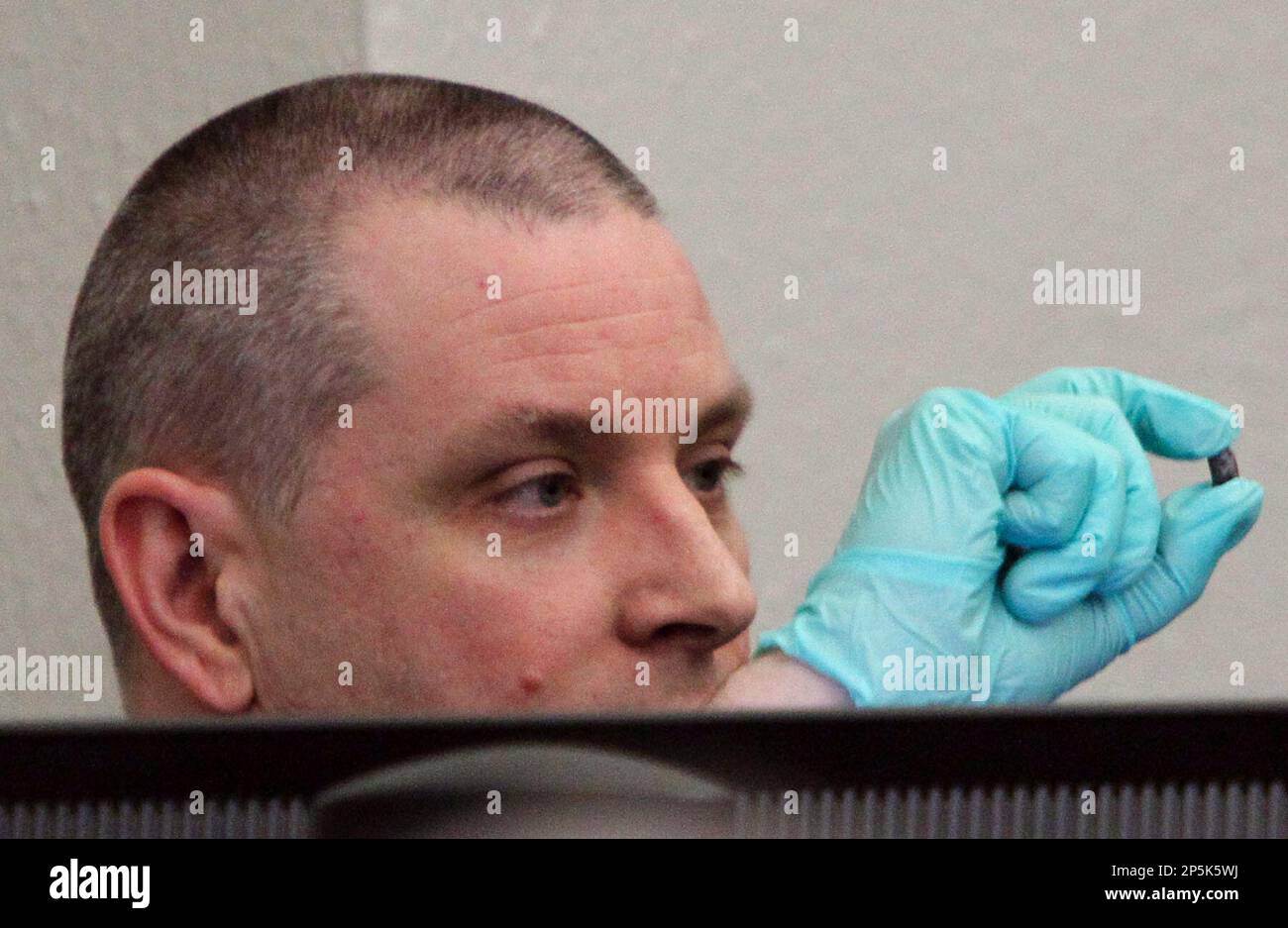 Ohio Bureau of Criminal Identification forensic scientist Jonathan