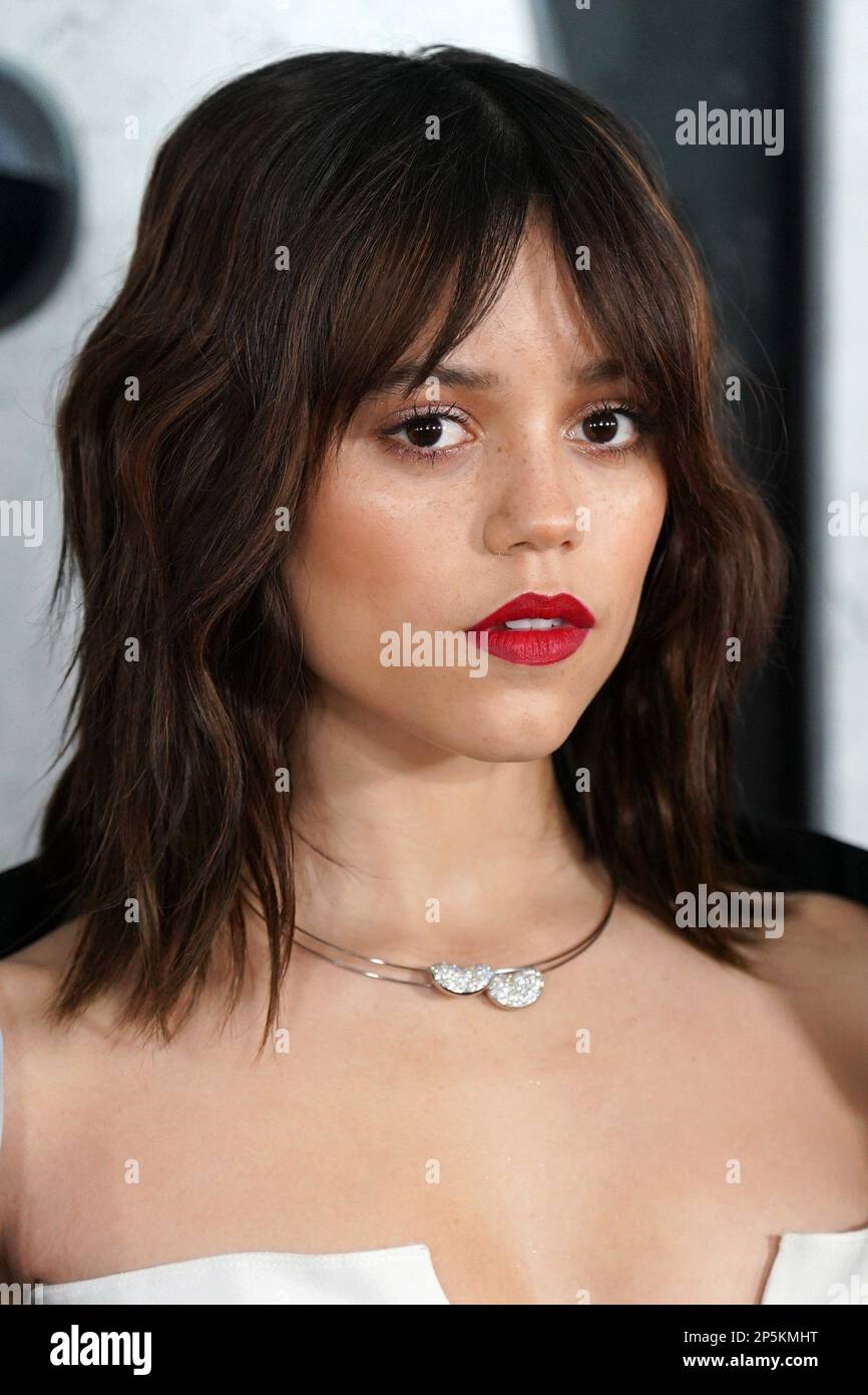 New York, NY, USA. 6th Mar, 2023. Jenna Ortega at arrivals for SCREAM ...