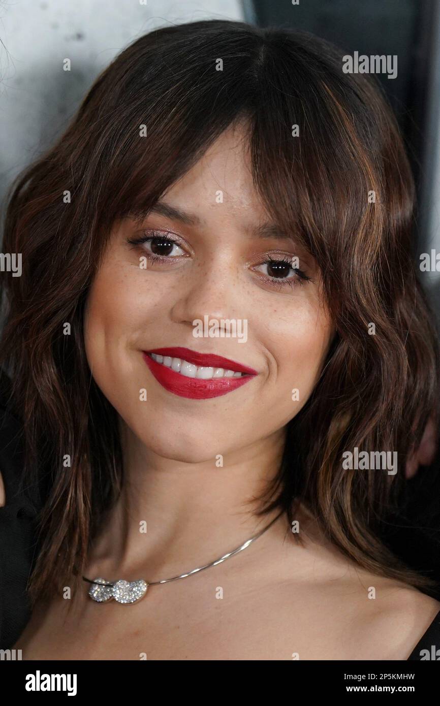 New York, NY, USA. 6th Mar, 2023. Jenna Ortega at arrivals for SCREAM ...
