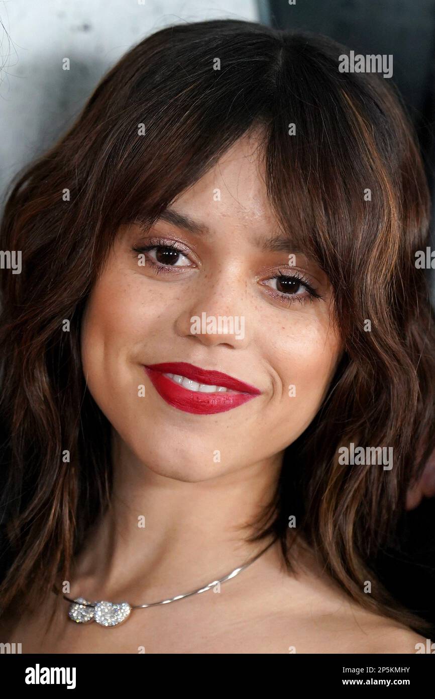 New York, NY, USA. 6th Mar, 2023. Jenna Ortega at arrivals for SCREAM ...