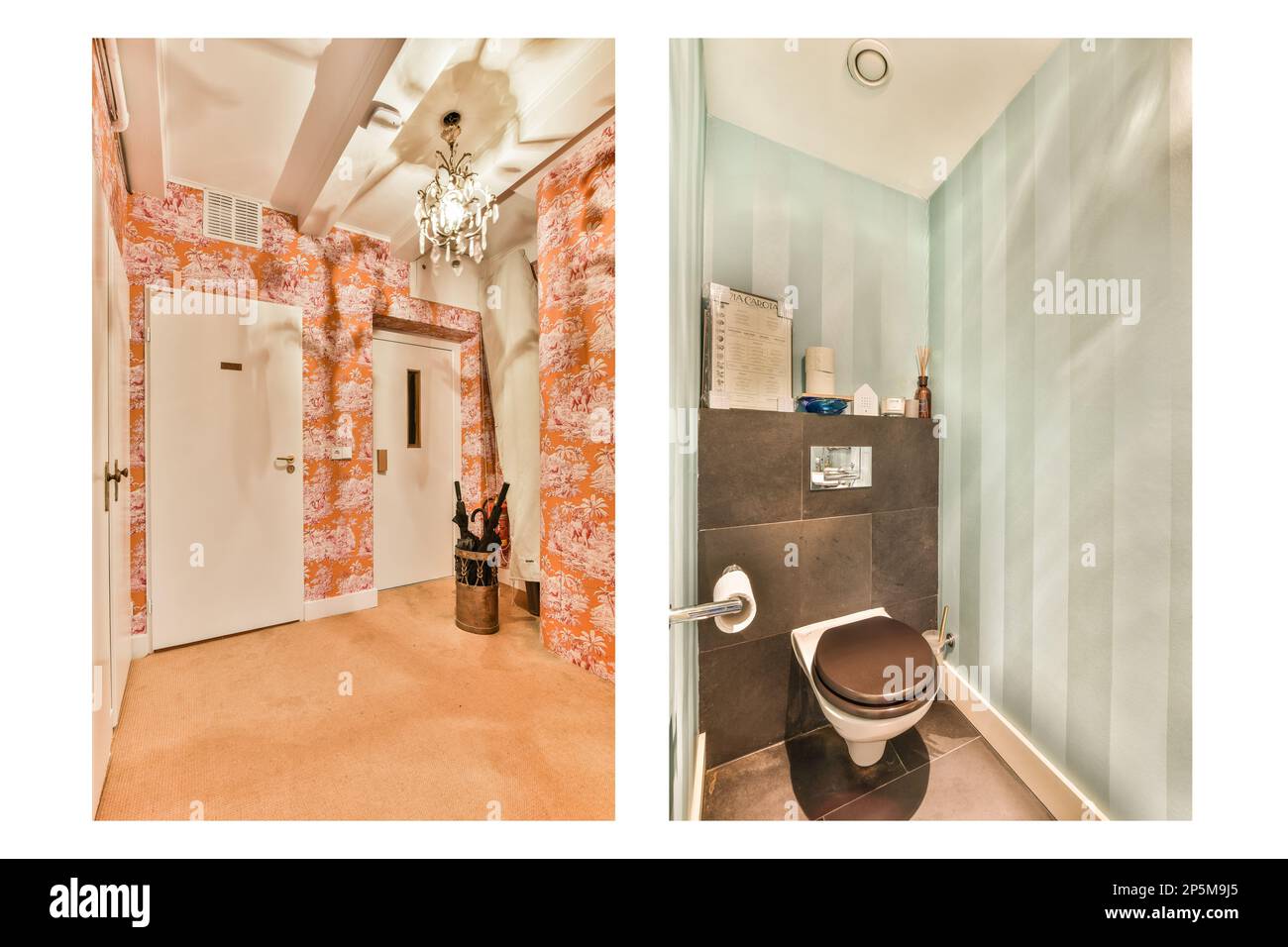 Amsterdam, Netherlands 10 April, 2021 a bathroom with floral