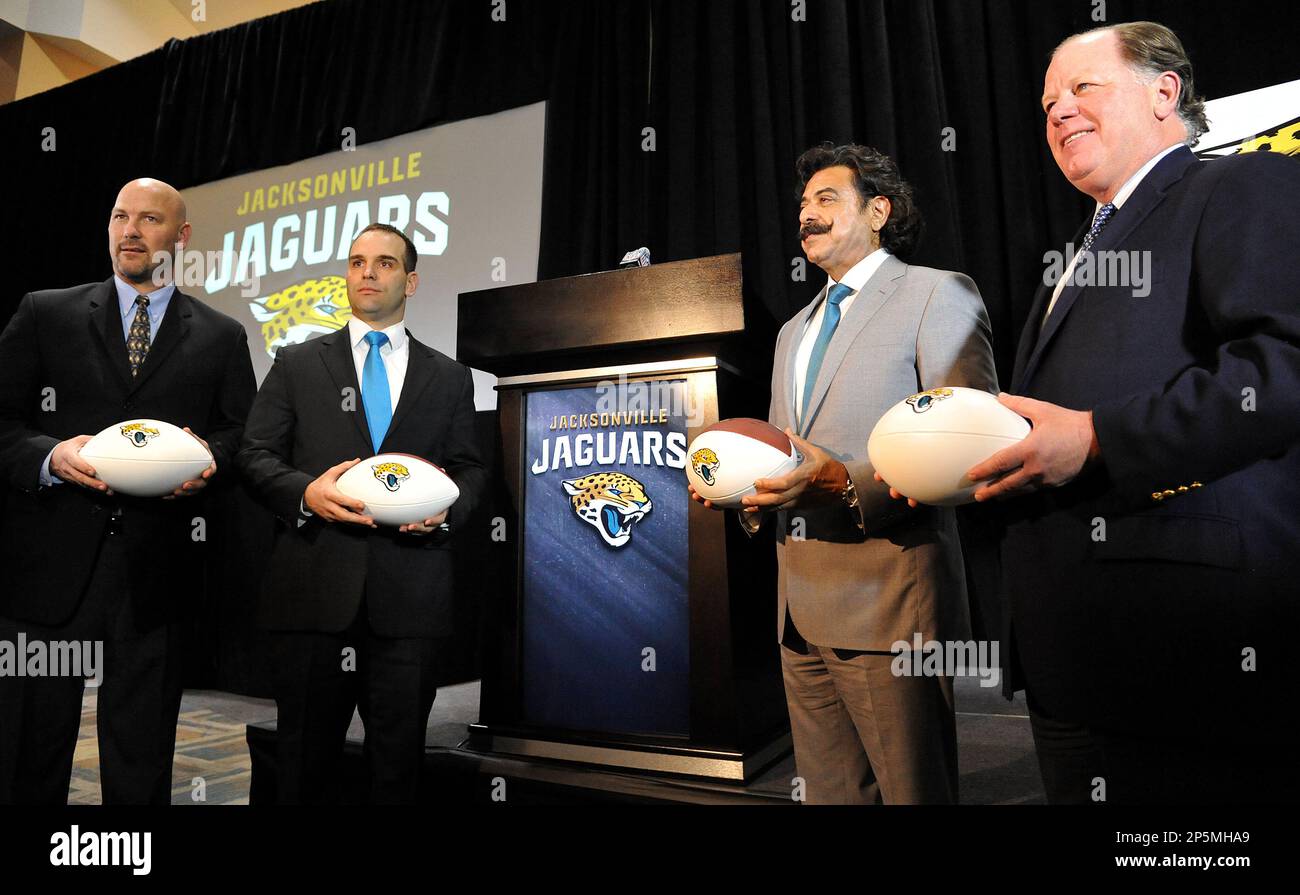 Jacksonville Jaguars coach Gus Bradley, general manager Dave Caldwell