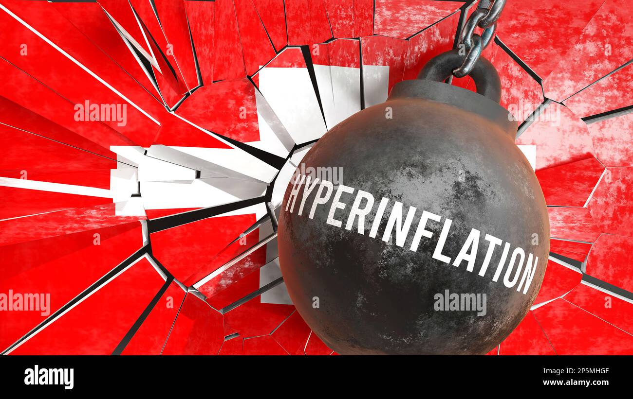 Switzerland and Hyperinflation that destroys the country and wrecks the