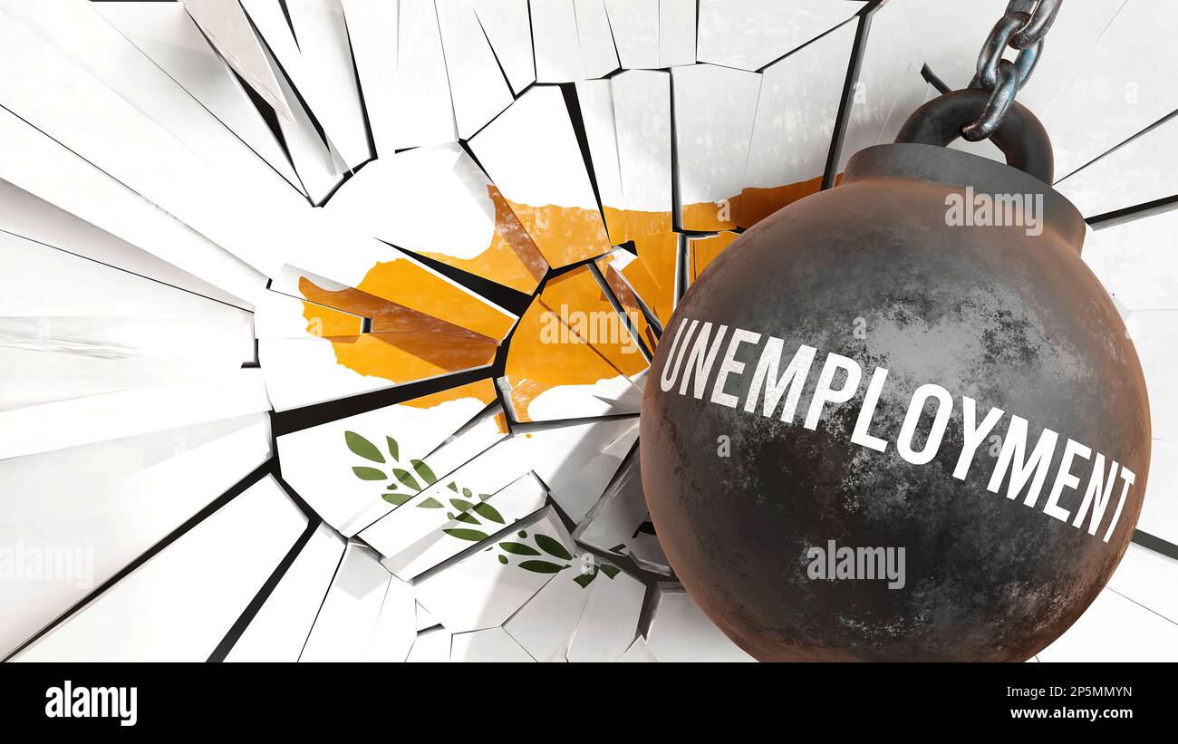 Cyprus and Unemployment that destroys the country and wrecks the