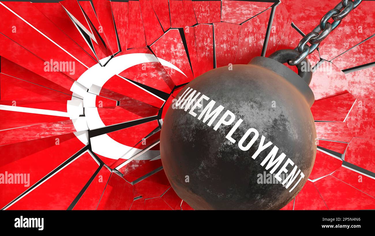 Unemployment and Turkey, destroying economy and ruining the nation