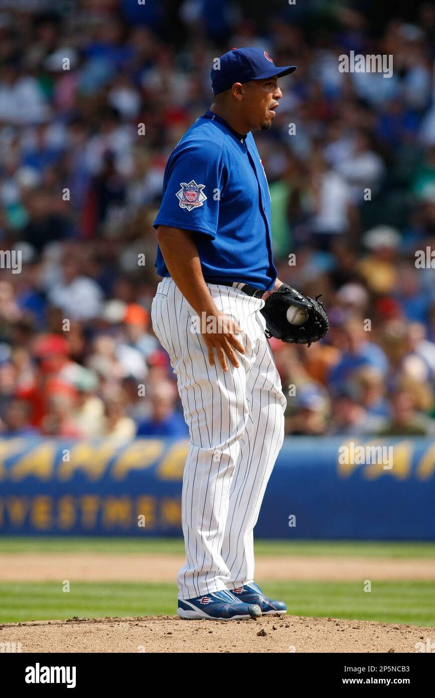 CHICAGO, IL - SEPTEMBER 19: Pitcher Carlos Zambrano #38 of the