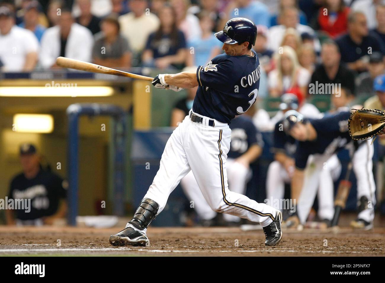 MILWAUKEE, WI - JULY 30: Shortstop Craig Counsell #30 of the