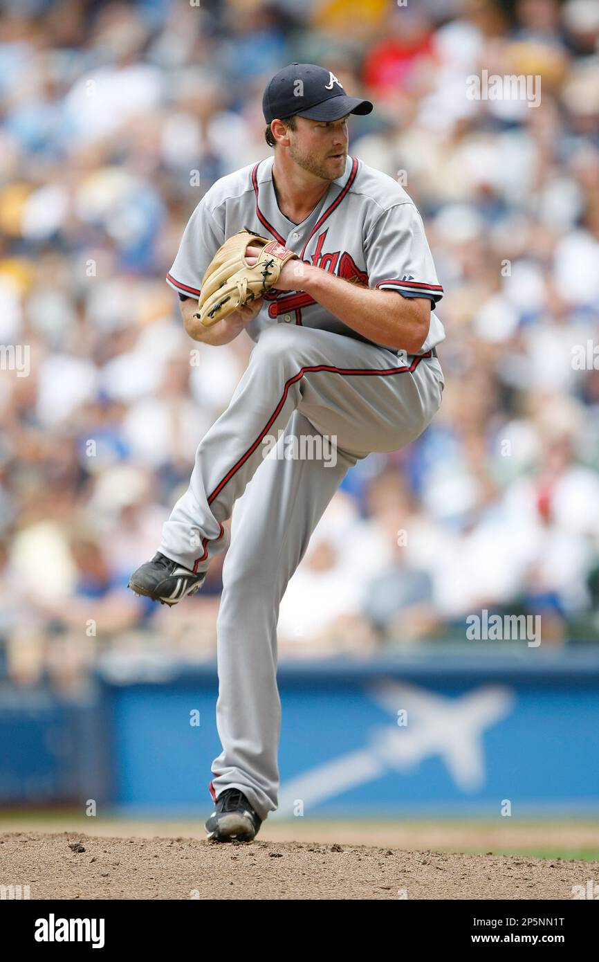 MILWAUKEE, WI - JULY 26: Milwaukee Brewers starting pitcher Freddy Peralta  (51) delivers a pitch during an MLB game against the Cincinnati Reds on  July 26, 2023 at American Family Field in