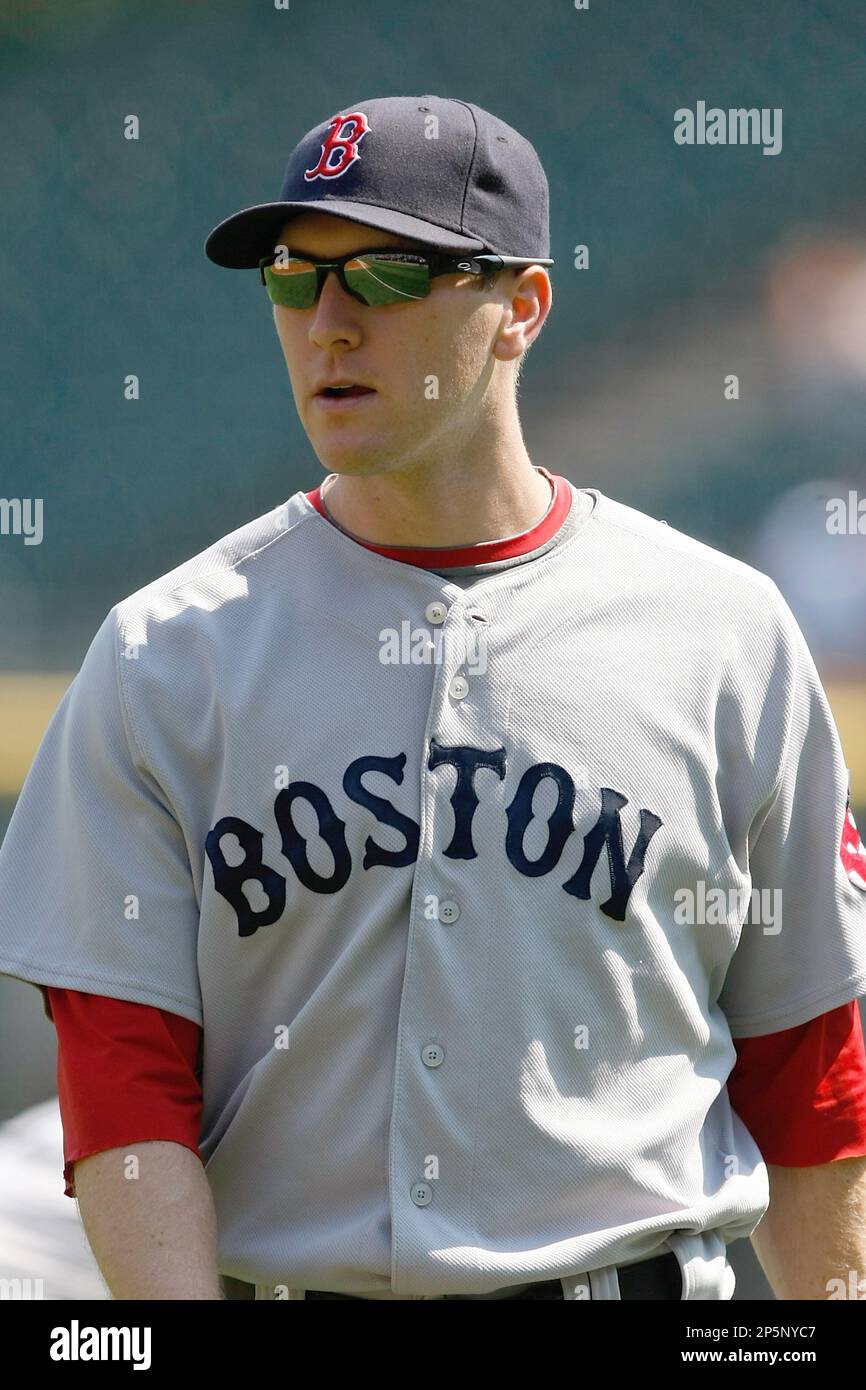CHICAGO, IL - SEPTEMBER 7: Outfielder Jason Bay #44 of the Boston