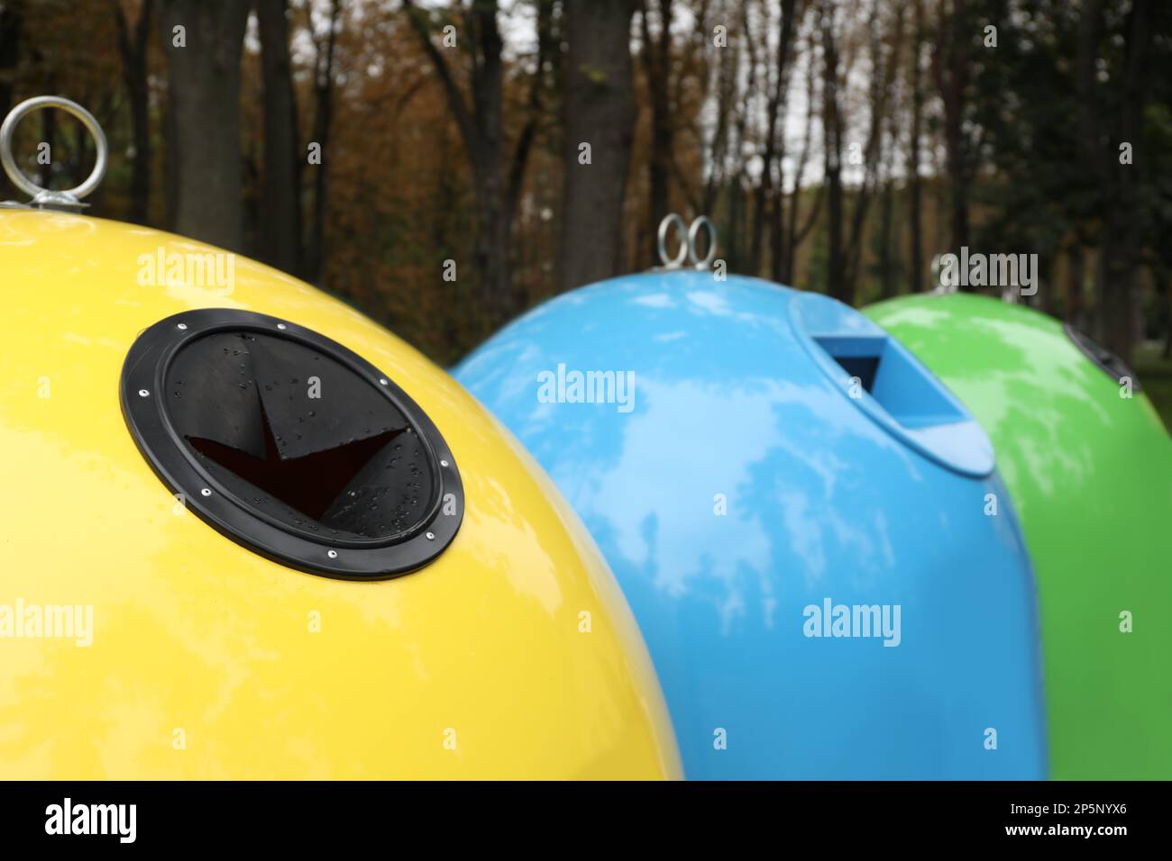 Waste sorting bins hi-res stock photography and images - Alamy
