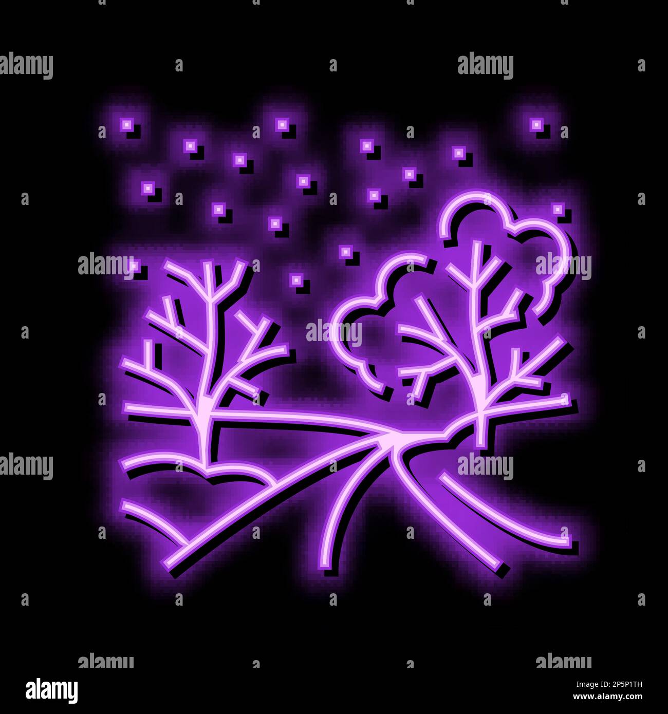 road winter neon glow icon illustration Stock Vector Image & Art - Alamy