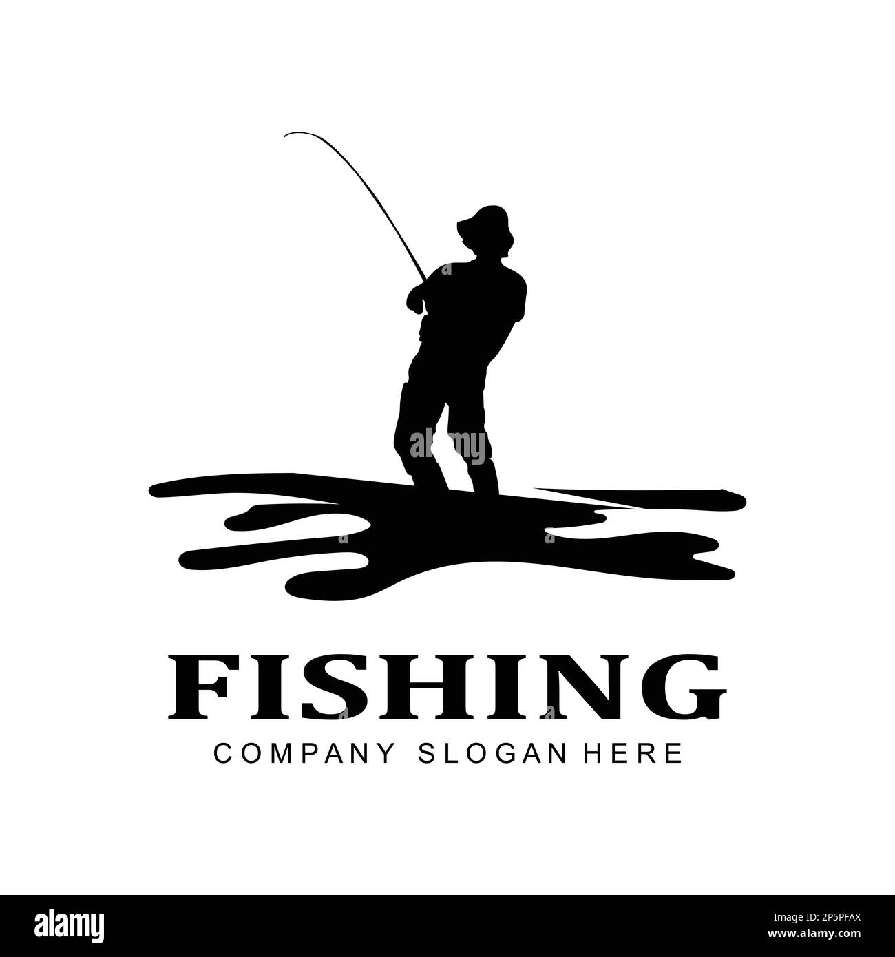 Landscape sea fishing boat Stock Vector Images Alamy