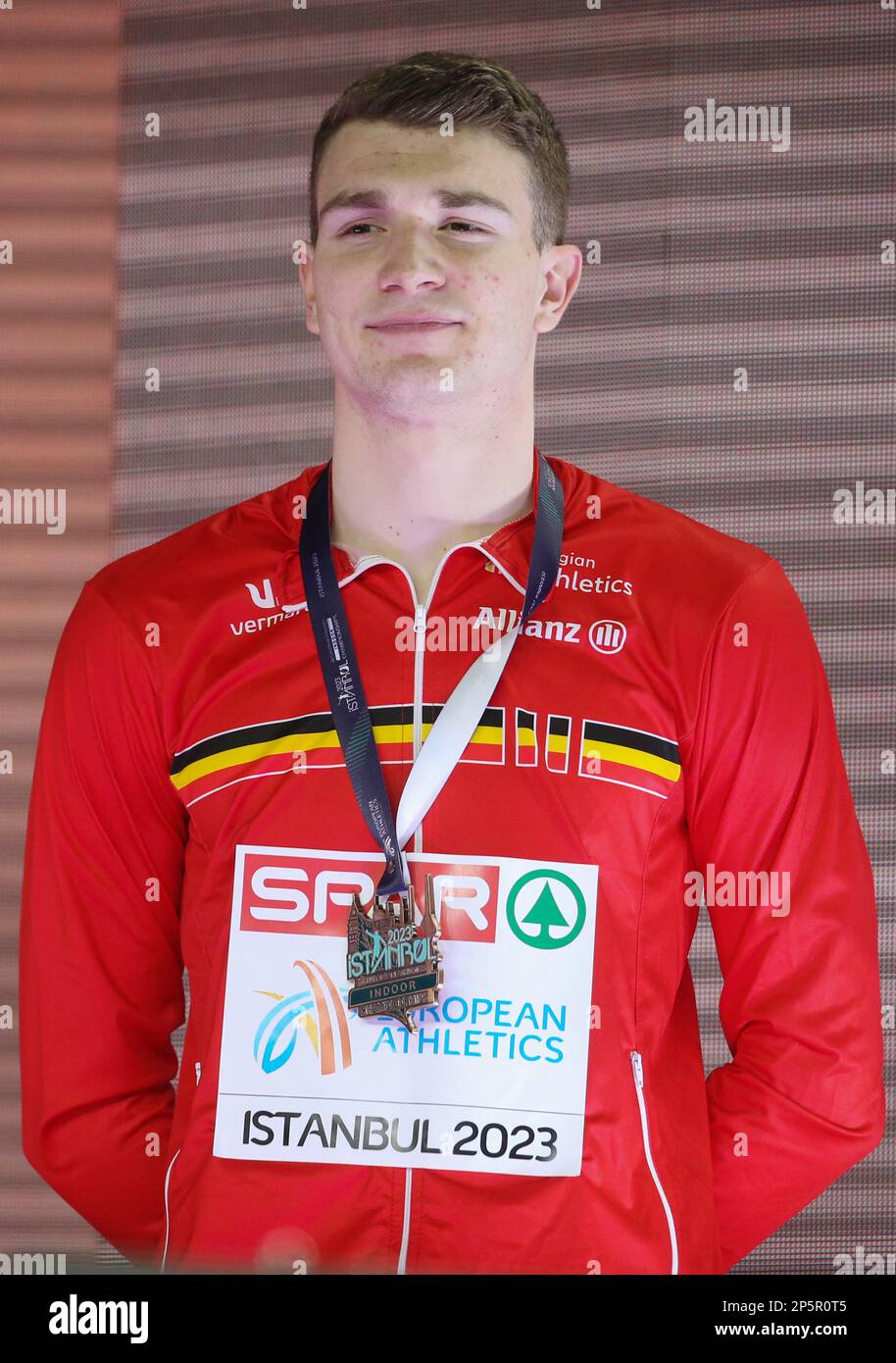 Istanbul, Turkey March 5, 2023, Thomas Carmoy of Belgium Bronze medal