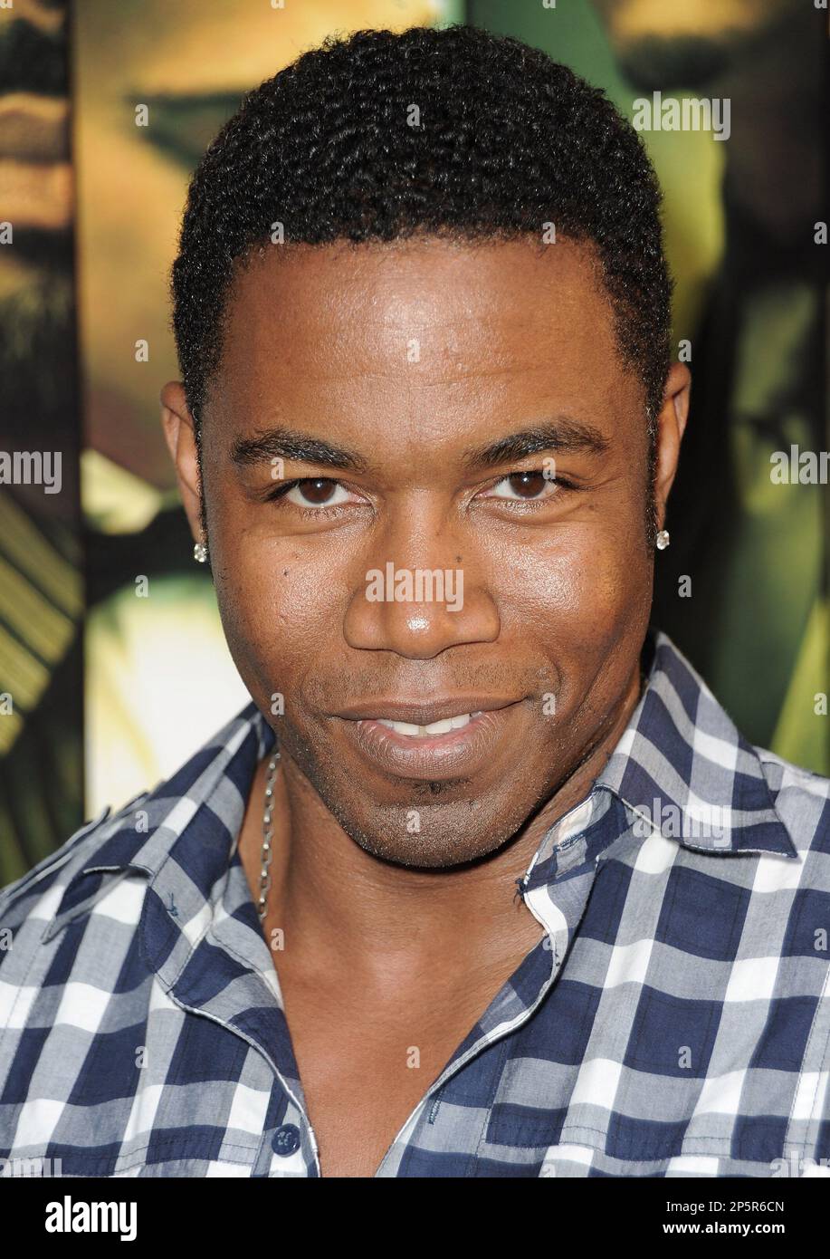 HOLLYWOOD AUGUST 04 Actor Quinton 'Rampage' Jackson arrives at the