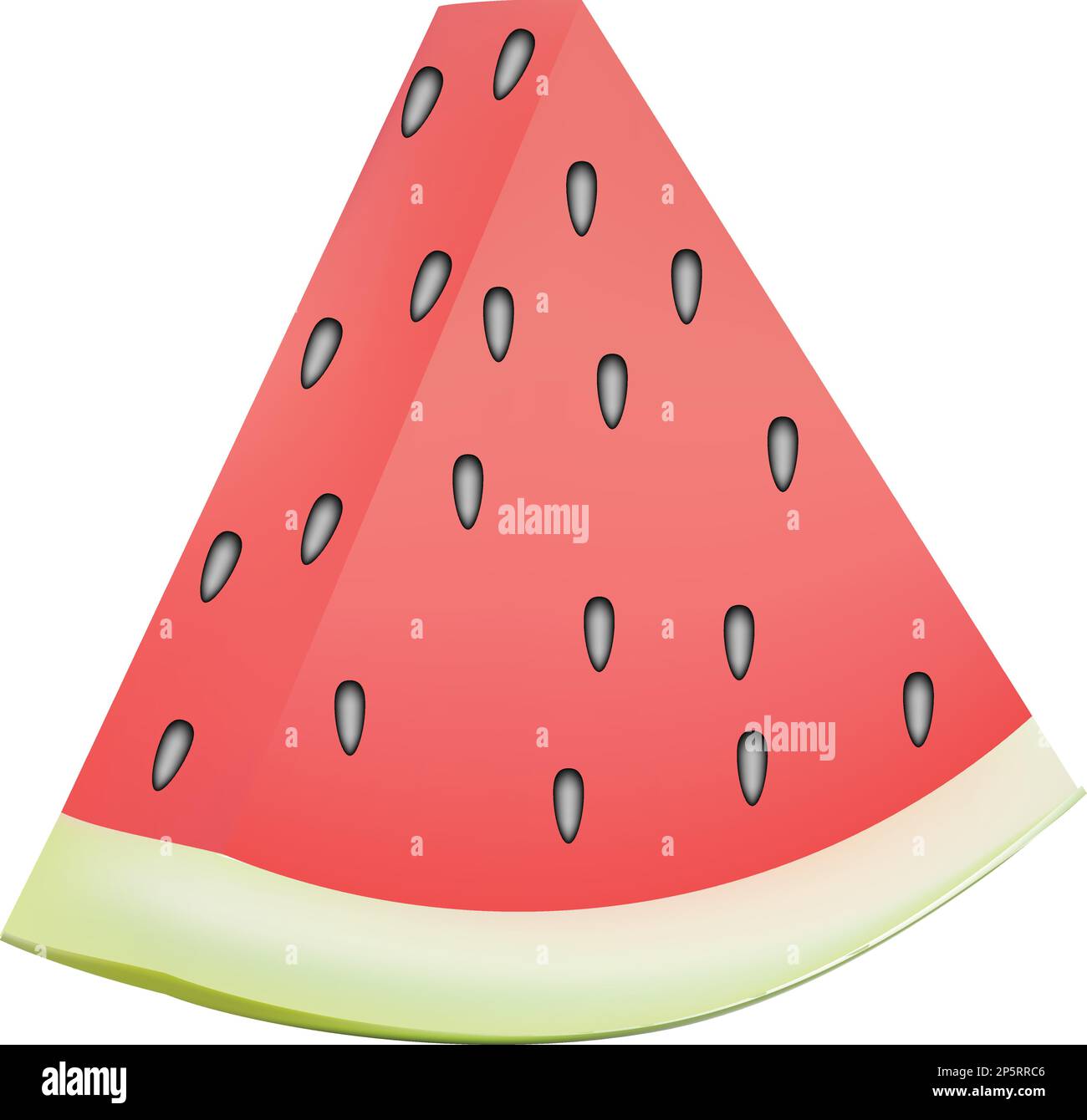 3d realistic transparent isolated vector , whole and slice of watermelon, watermelon in a splash of juice with drops Stock Vector