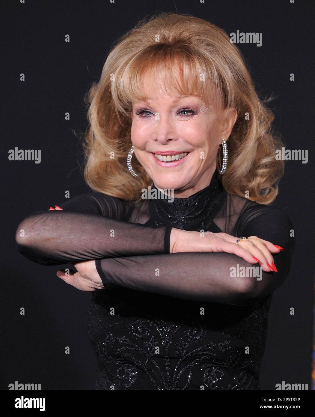 HOLLYWOOD, CA - DECEMBER 05: Actress Barbara Eden arrives at the he Los