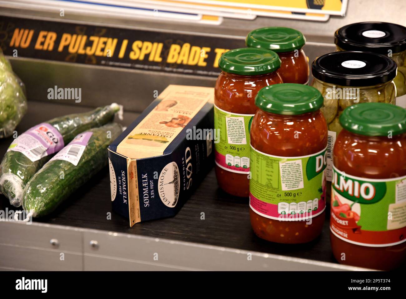 Copenhagen/Denmark/07 March 2023/ Inflations and high food price in