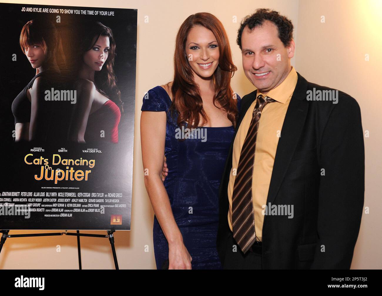 HOLLYWOOD, CA - NOVEMBER 29: Amanda Righetti and Jordan Alan attend the ...