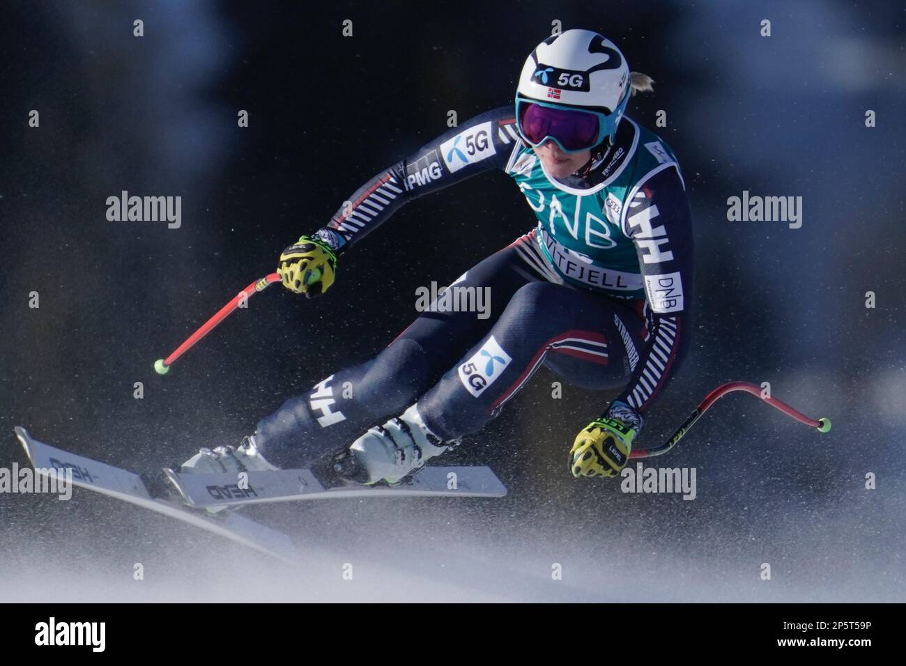 Kvitfjell 20230304.Ragnhild Mowinckel in the FIS Alpine Downhill World